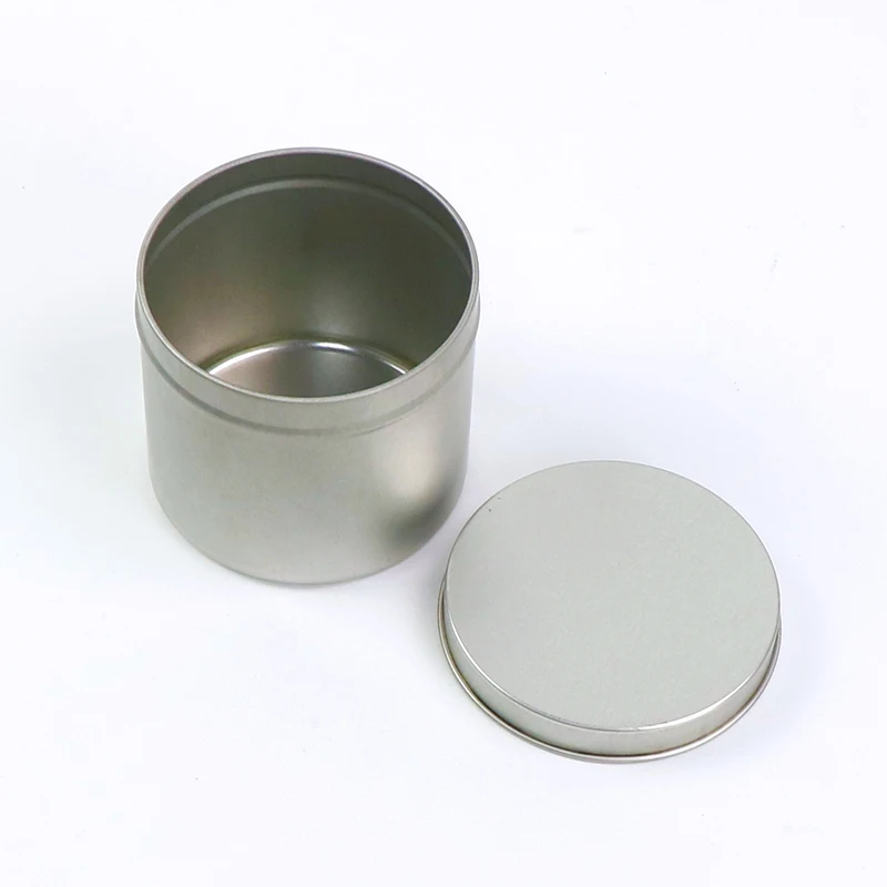 2 Oz 4 Oz 6 Oz 8 Oz 16 Oz Metal Container For Candle Metal Tin Cans For Candles Metal Tin Candle Jar Empty