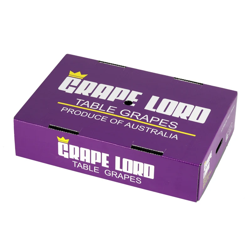 PE Box Low Price Customized Anti-static PE Plastic Storage Box  Wax coated cardboard box for fruit and vegetable packaging