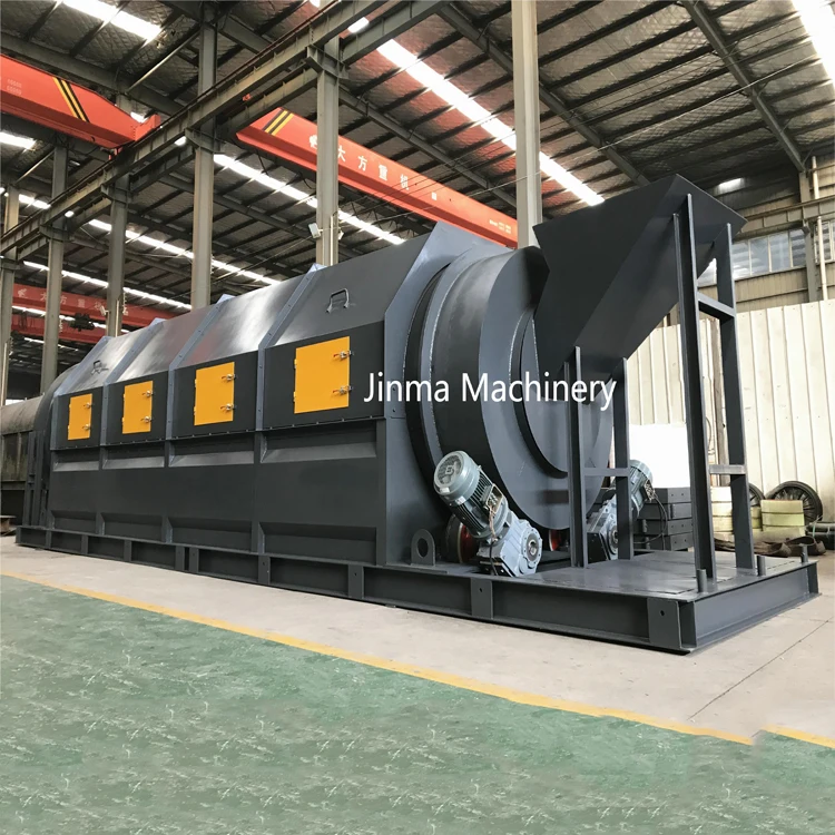 Separator sorting domestic garbage drum screen sawdust sieving machine rotary drum screen