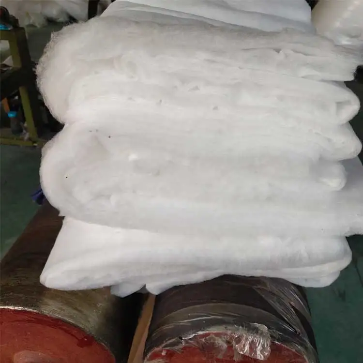 Supplier Polyester Wadding, Sintepon China with Cheap Price Polyester Silk-like Wadding Nonwoven 100% Polyester White /black