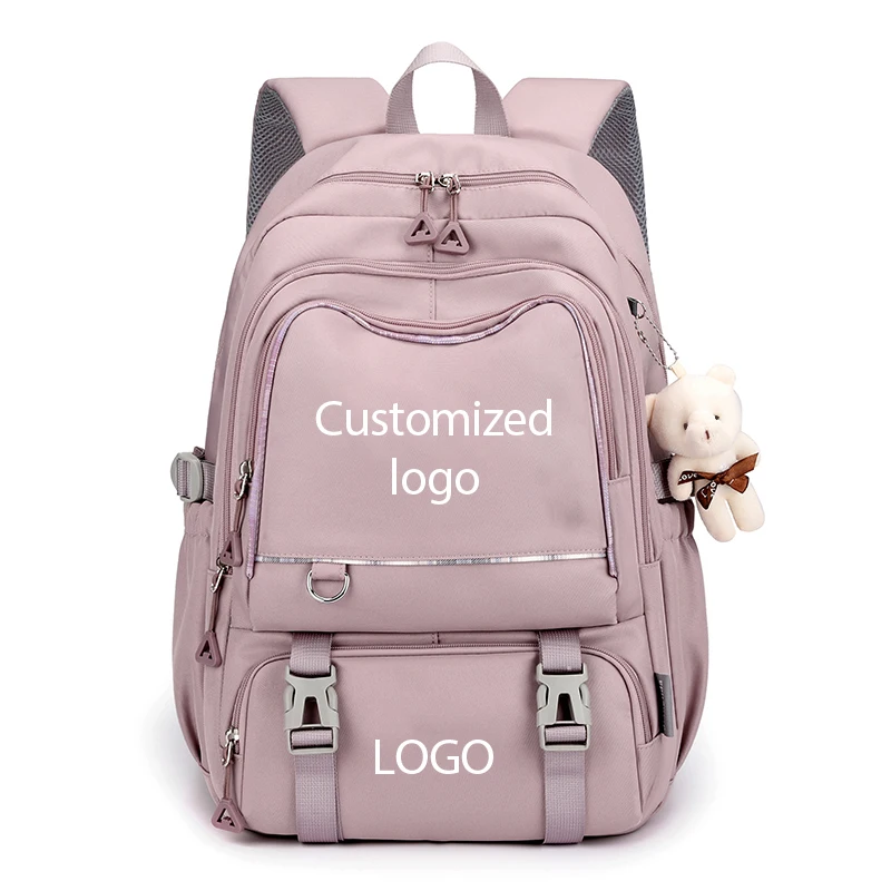 JIANGLIDA wholesale Customized logo backpack manufacturers china 2024 mochilas escolares school Backpacks for students girl