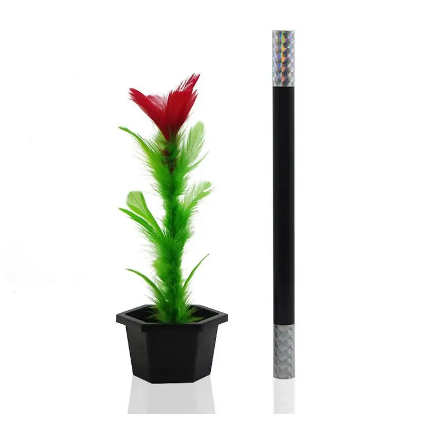 Empty Pots Grow Flowers Magic Wand to Flowers Magic Tricks Toys