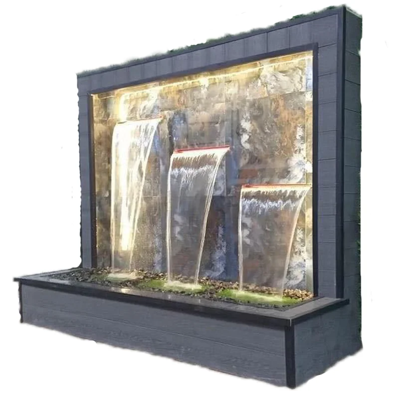 Shengye Marble Wall Mounted Drinking Fountain Marble Wall Fountain Wall Fountain For outdoor Garden Decoration