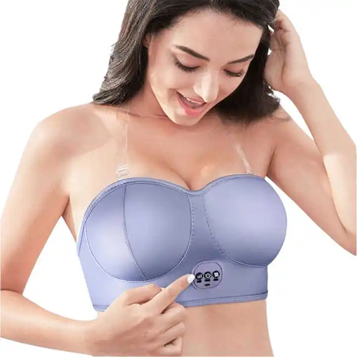 Breast Massage Bra Electronic Vibration Chest Massager Breast Enhancement Instrument for Health Care