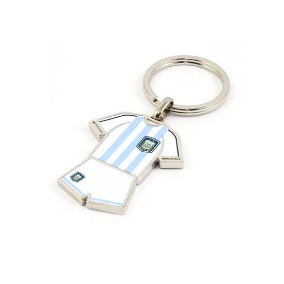 Factory High Quality Custom 3D Embossed Business Gift Keyring Bronze Brass Souvenir Customized Metal Keychain