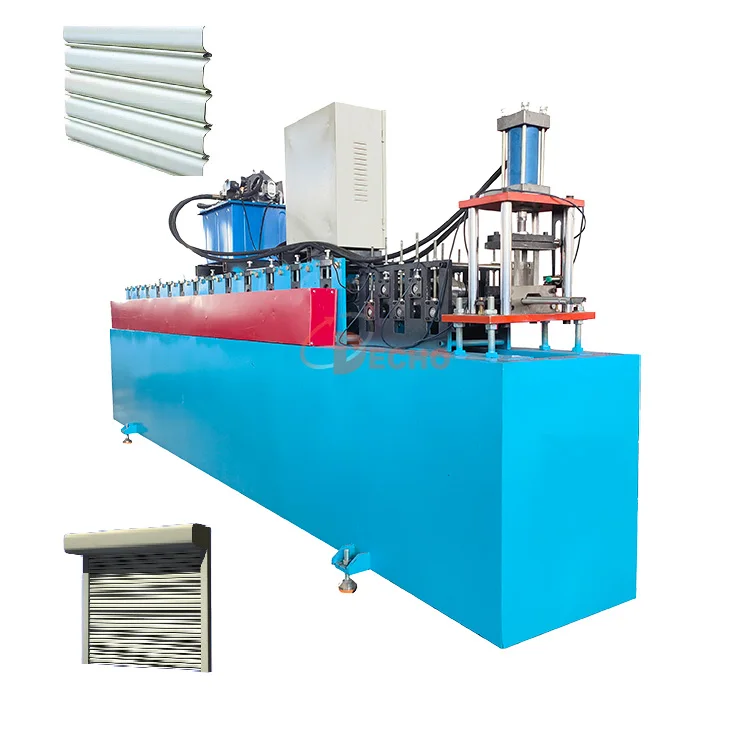 Roll up Shutter Door Cold Roll Forming Machine Rolling Steel Roller Shutter Door Slat Forming Machine