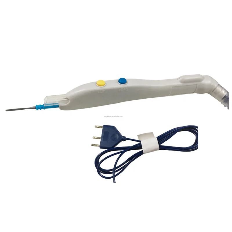 Medical Professinal disposable smoke evacuation electrosurgical pencils Adjustable capture port extendable surgical pencil