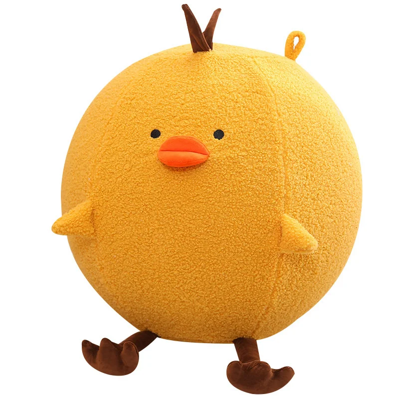 Cute Cartoon Stuffed Animal Toys Inflatable Yoga Ball Custom Plush Toy Balls Baby Gifts Home Decor Inflatable Toys Accessories