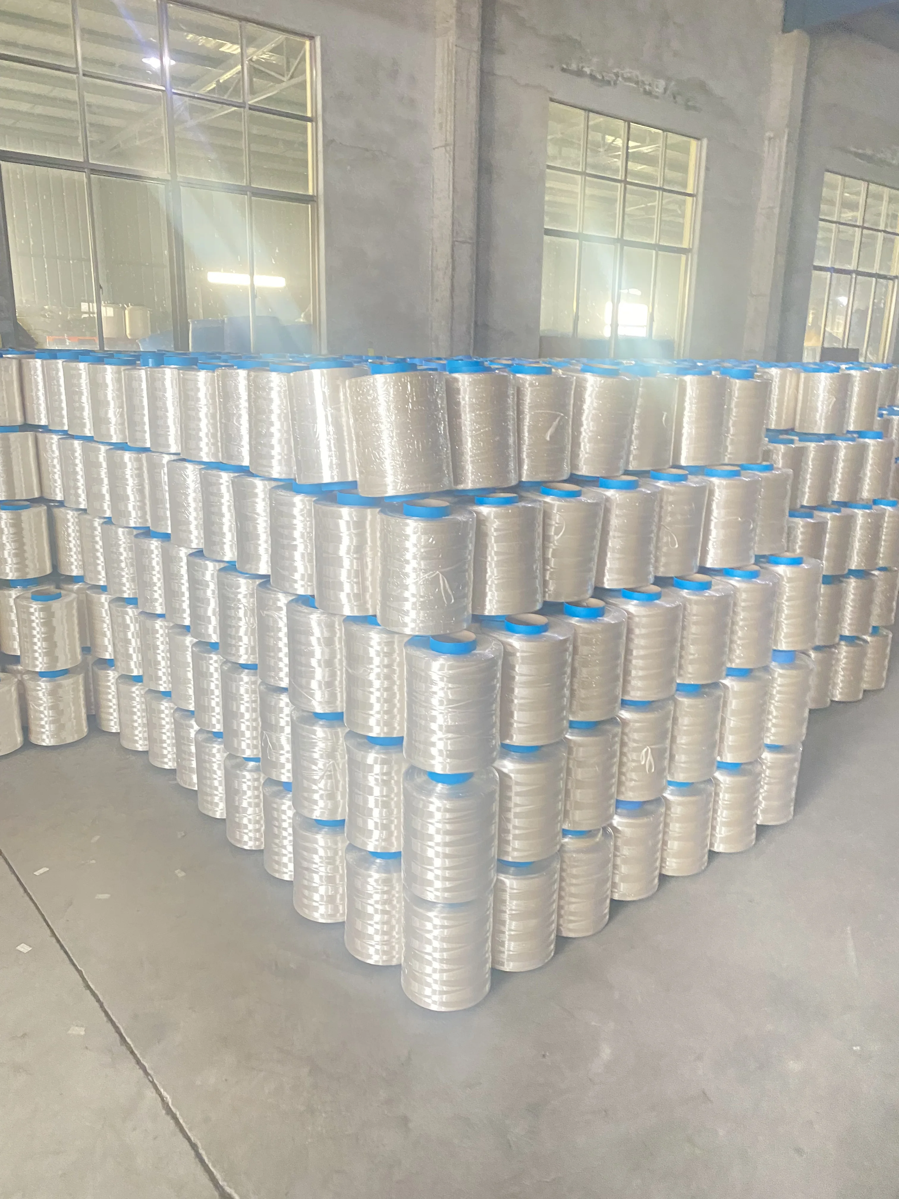 Высокопрочное штапельное волокно UHMWPE короткое HPPE пряжа для защиты от порезов 1 5d 51 мм 38