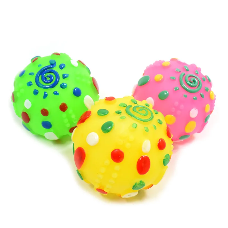 Wholesale Manufacturer Squeaky Design Mix Color Hamburger Pet Dog Vinyl Toy