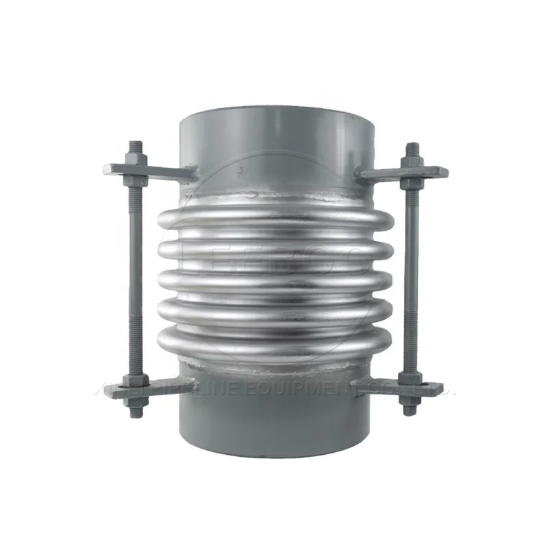 High temperature resistant industrial gas thermal pipe welded flexible stainless metal expansion joint corrugated metal bellows