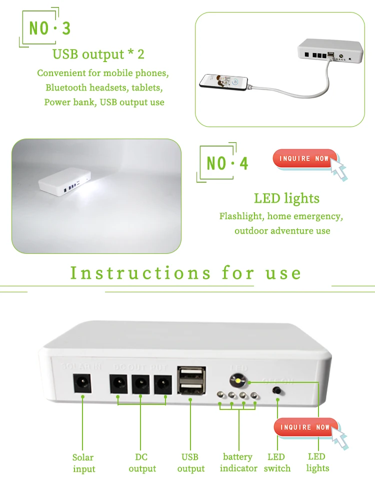  6V5W Солнечная Светофорная панель энергосистема для дома