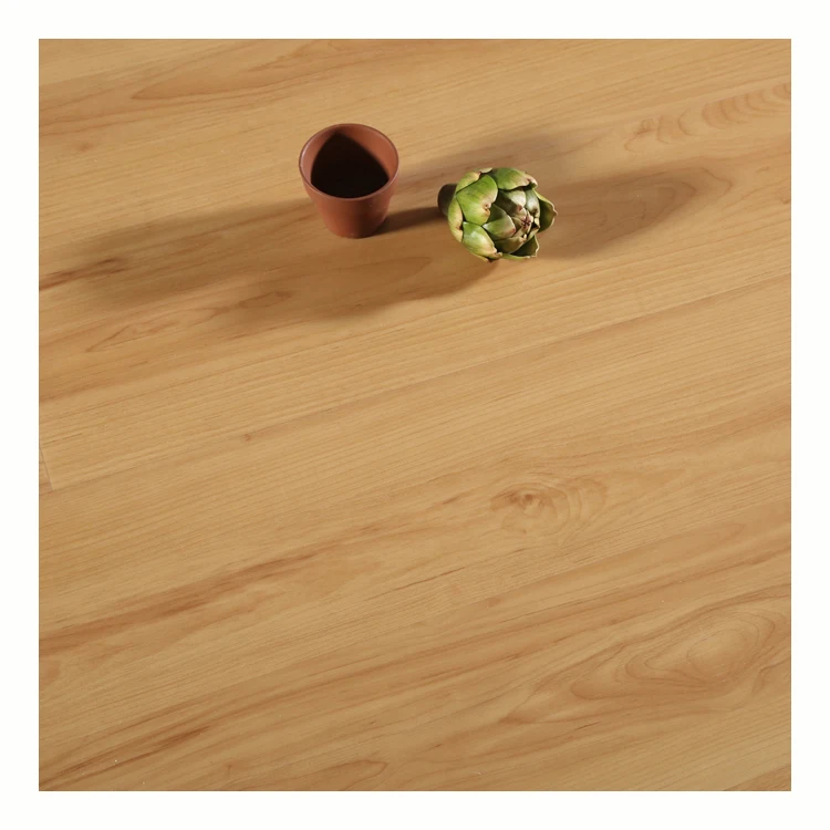 Eco-friendly UV coating waterproof simple color surface rigid  spc flooring