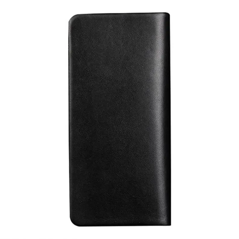 REACH Test Durable High End Quality Genuine Full Grain Leather Customized Free Logo Unisex Oem Rfid Wallet