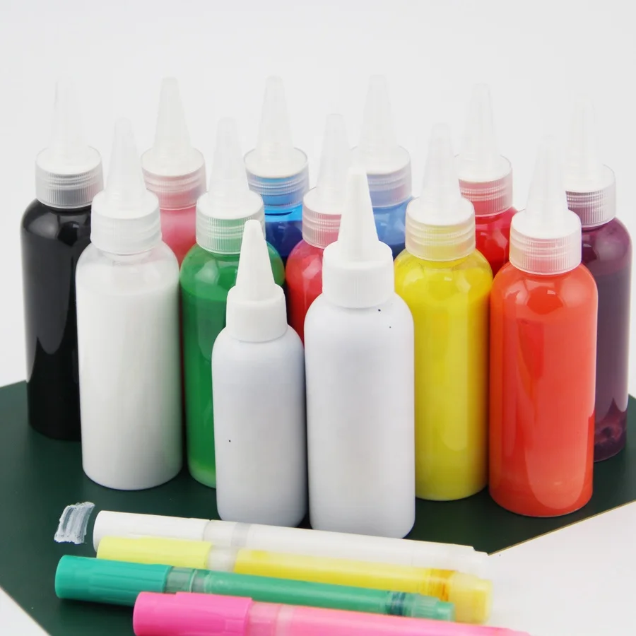 
Colorful Refillable Liquid Chalk Marker for Drawing 