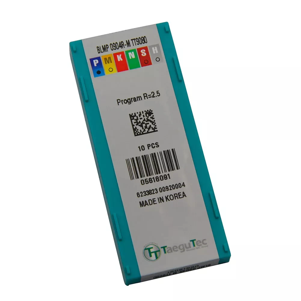 Карбидный фрезерный BLMP0904R-M с ЧПУ TT9080 вставки для фрезы Taegutec из карбида jxtc