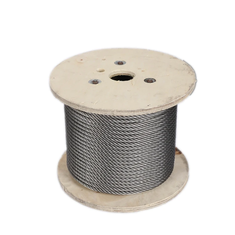 Стальной трос высокого напряжения 304 316 7*37