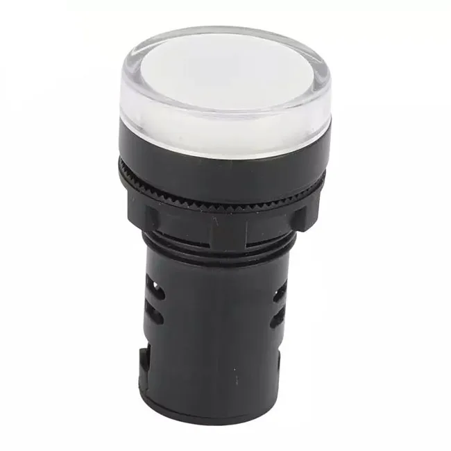 AD16-16DS High Brightness Led Indicator Light 16mm 1W 24V White Red Green Blue Orange LED Signal Lamp for Industrial Equipment