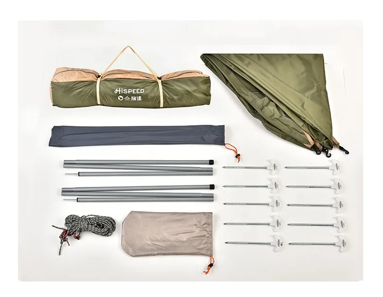 HISPEED Large Camping Automatic Tent Pop Up Portable 4 Season Outdoor Camping Tent for 2 People