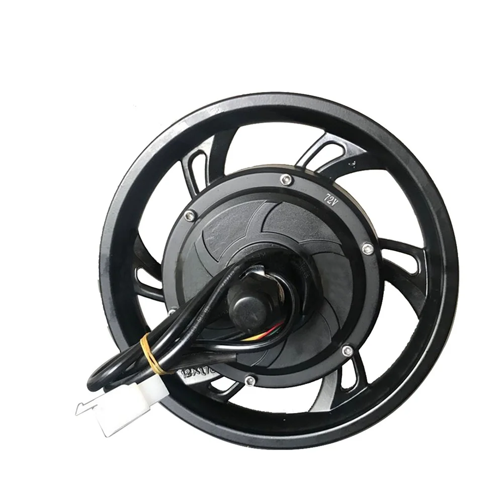 12 Inch Hub Motor 52V60V72V120V 50-120km/h Open Size 130MM Brushless High Speed mini Motor