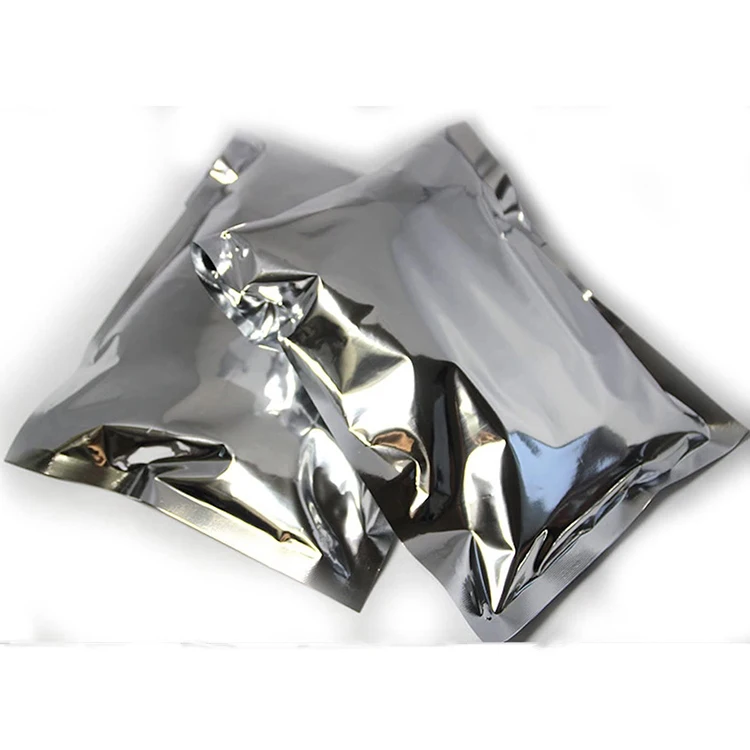 Wholesale recyclable silver poly mailers bags custom logo clothing packages plastic shipping bags for packing cloth mailing bag