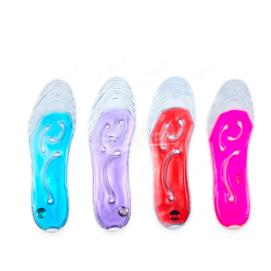Magic gel heat pack reusable feet warmer heat hot packs foot insole spa for foot care foot warmer heat pad