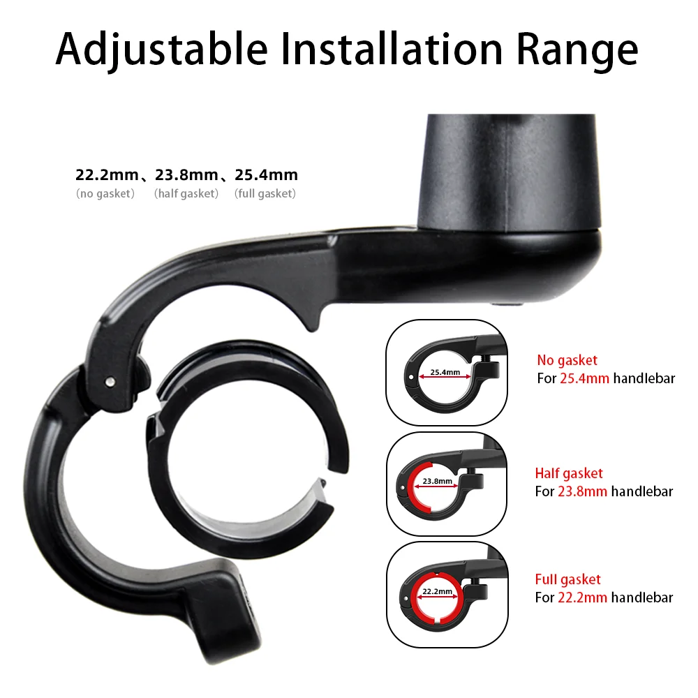 EasyDo Factory 360 Degree Adjustable Bike Mirror Bicycl_e Rearview Mirror Handlebar Side Mirror