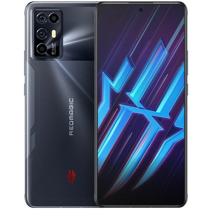 
Original Red Magic 6R 6 R Gaming SmartPhone 6.67inch AMOLED 2400x1080P 144Hz Screen Qaulcomm SN888 Octa Core Android 11 4200mAh 