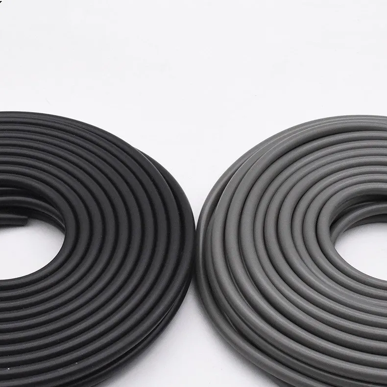 Black Rubber Tube Fuel Hose - Engine Petrol, Diesel, Oil Line Fuel Pipe