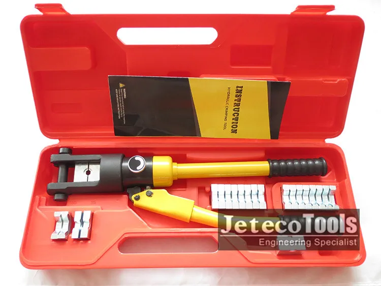 YQK-240A/YQK-300A hydraulic crimping tool for copper cable wire lugs, Jeteco Tools brand quality electric cable crimper YQ-300A