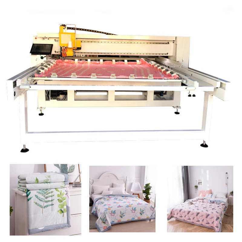 Computerized Single-needle Long arm Comforter Quilting Embroidery Machine/Longarm Comforter Quilting Machine