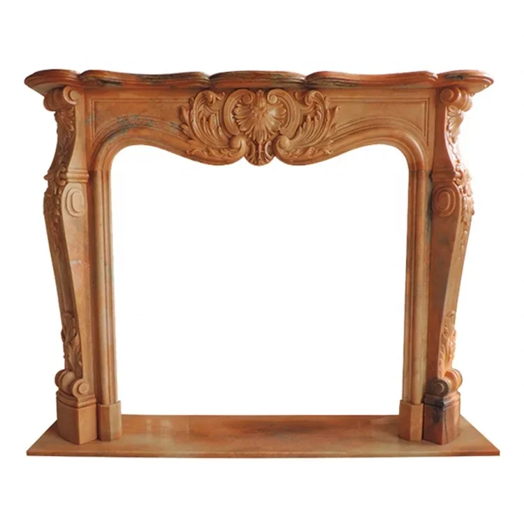 Marble decorative fireplace mantel fireplace water steam double sided fireplace mantel dark marble