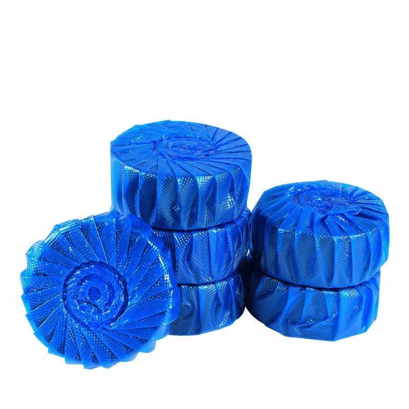 Factory Oem  Bathroom Cleaning Toilet Block cleaner   Rim Block Blue Bubble