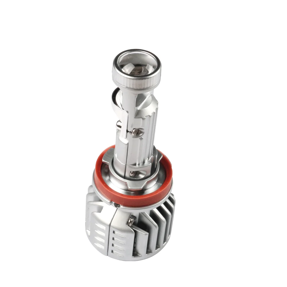 P3 h4 h7 H11 оптом мини-проектор линзы Противотуманные фары 6500K автомобильное освещение 60 Вт светодиодная фара дальнего света лазерная фара