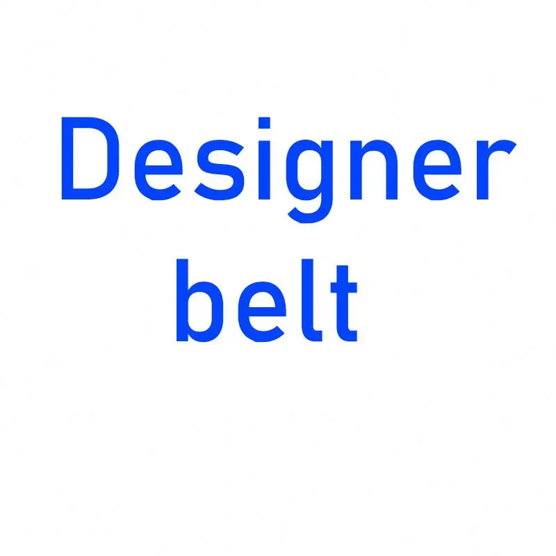 Factory Fashion Luxury Famous Brand Designer Men Leather Belts