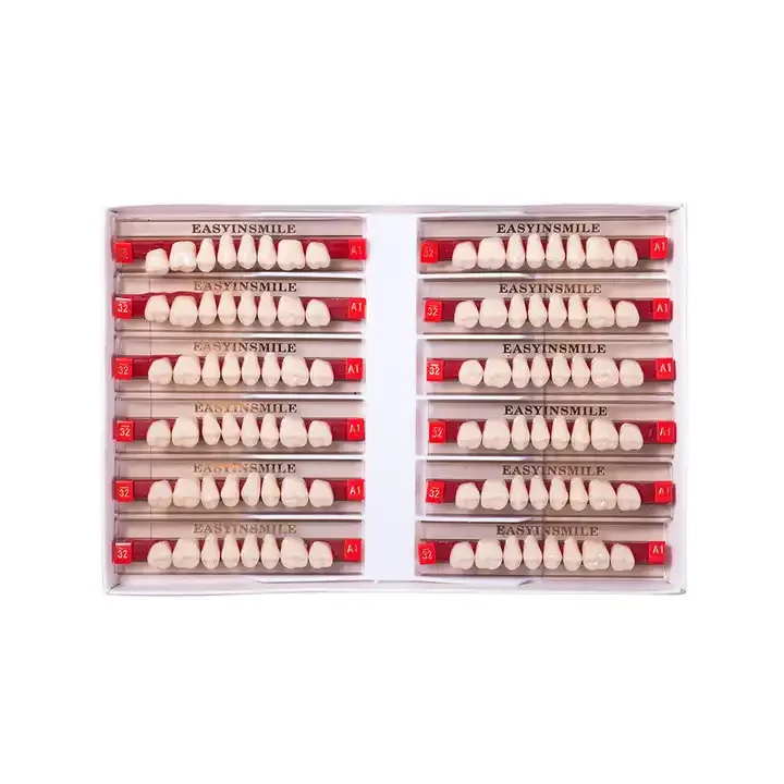 Easyinsmile высококачественные зубные зубы из смолы полный набор