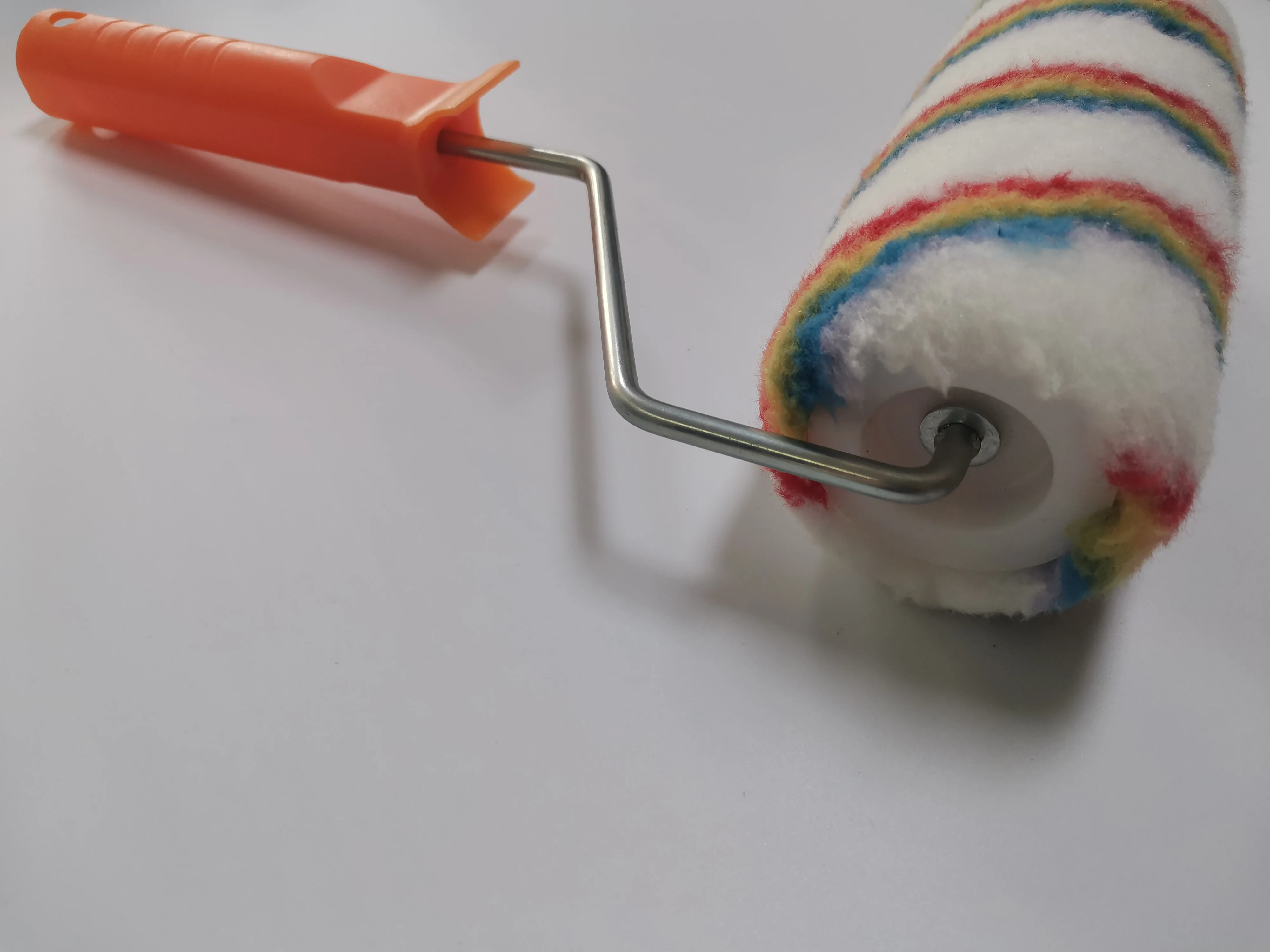 Factory Price Cheap Professional Wall Paint Roller Brush with Plastic Handle