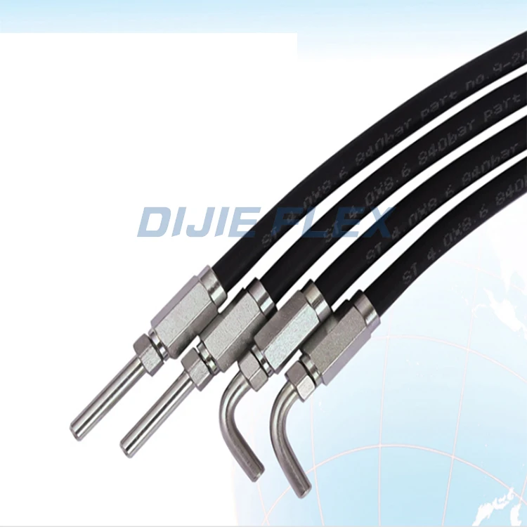 Thermoplastic Hydraulic Hose High Pressure Lubrication system Rubber Hose Grease Tube