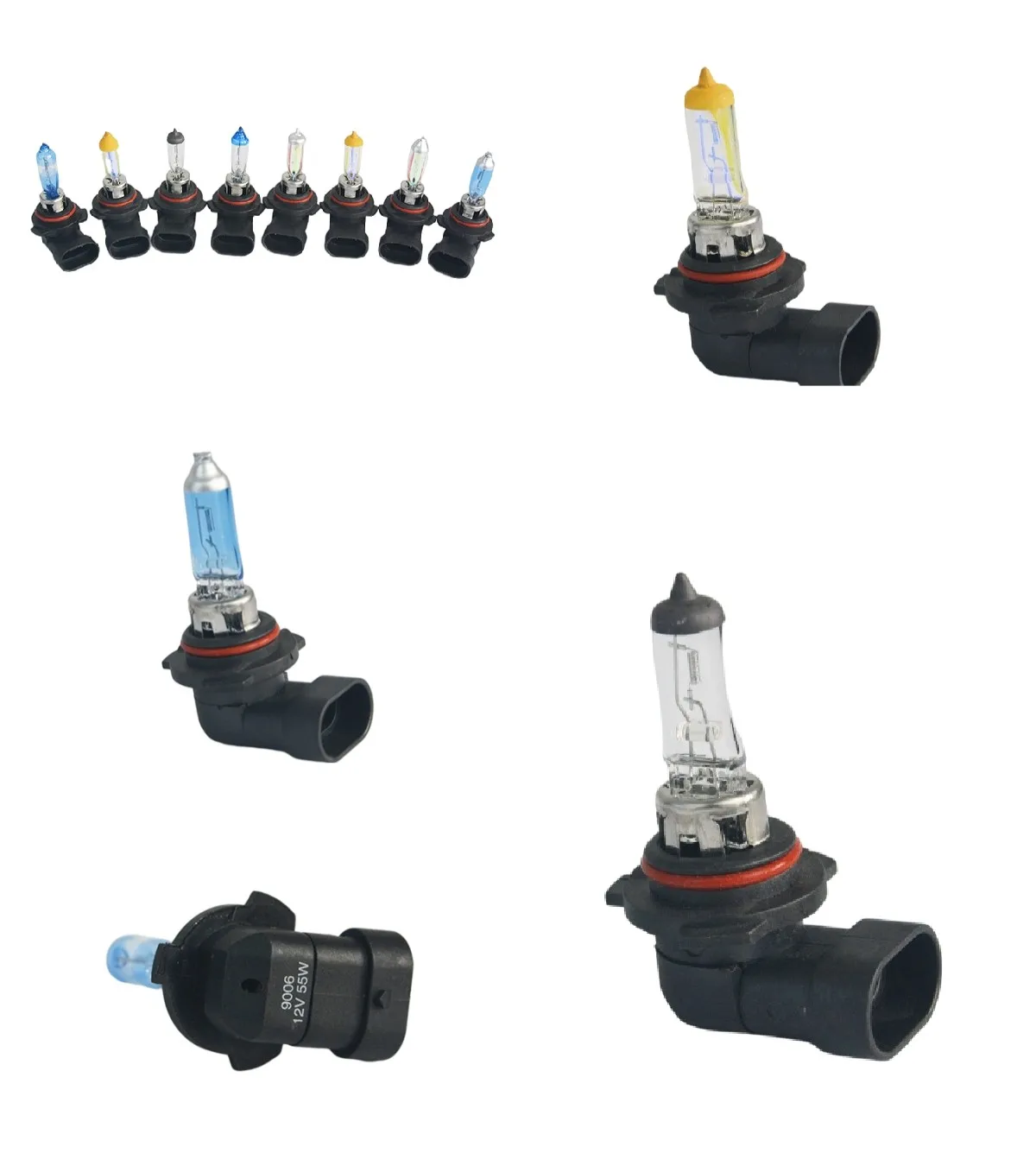 9006 HB4 12V 55W 80W clear tube car headlight for all cars halogen bulbs