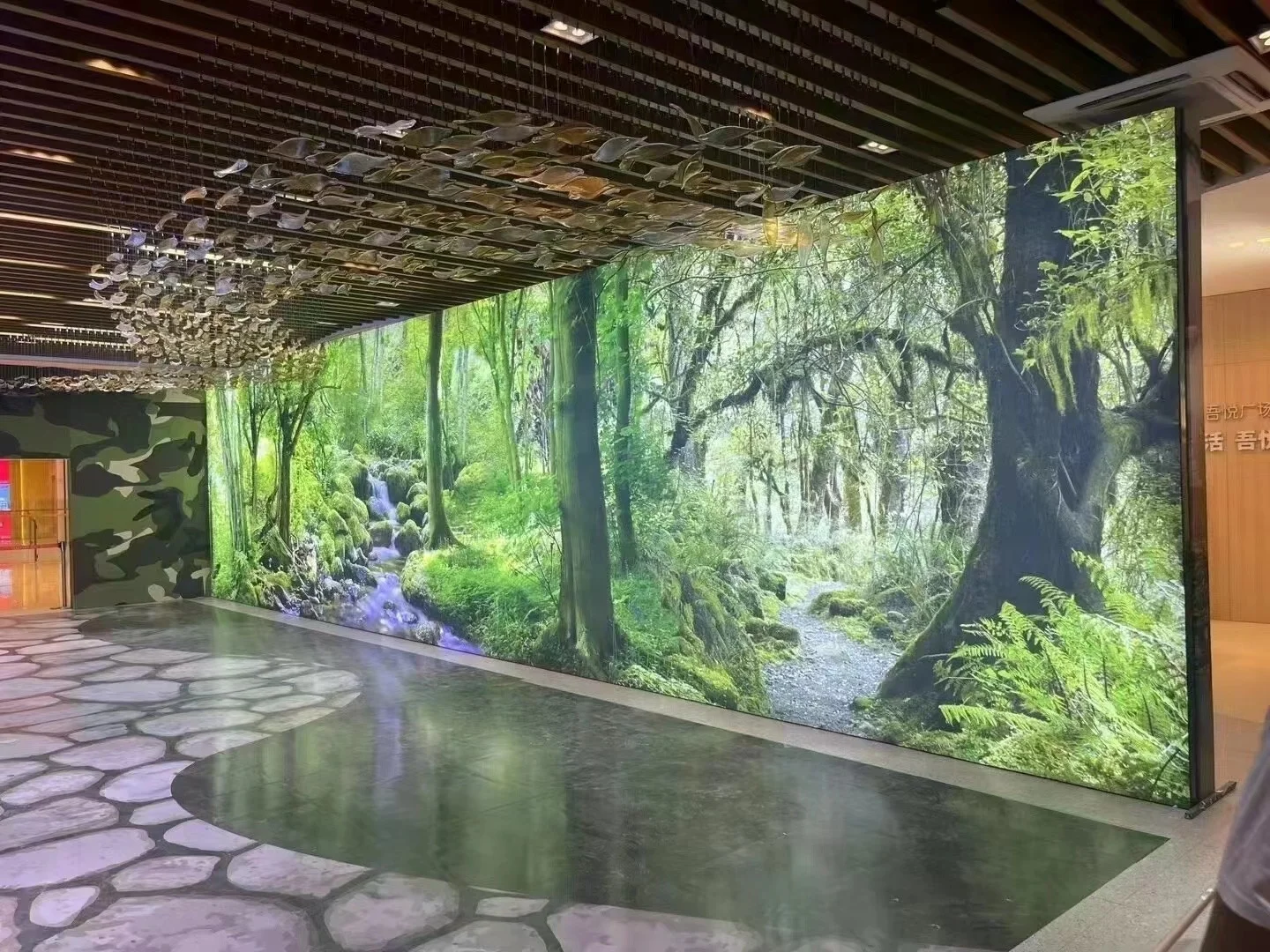 ZHIHAI high brightness white corridor ceiling customize logo photo design print pvc stretch ceiling film