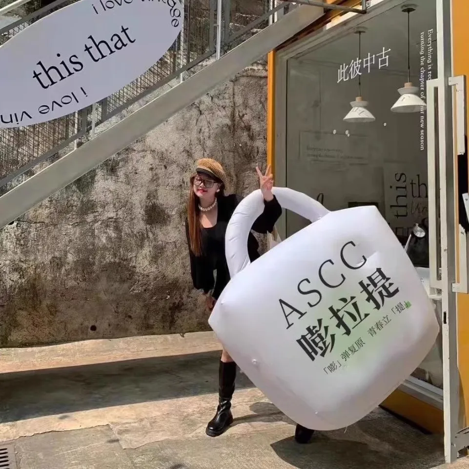 BOYI pvc bag inflatable balloon for decoration inflatable bag