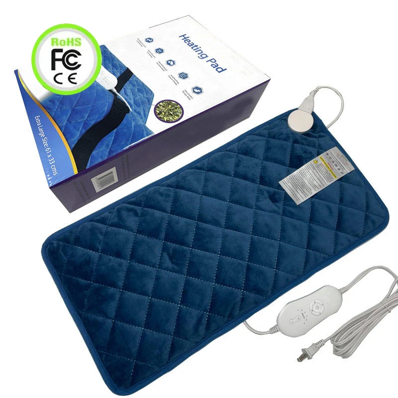 Hot Electric Heating Pad Heat Pad Electric Heating Pad For Back Pain with US/EU/AU/UK plug