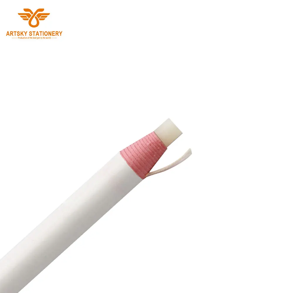  Sewing Mark Pencil White Invisible Erasable Fabric Pencils for Marking and Tracing Heat Erase Pen