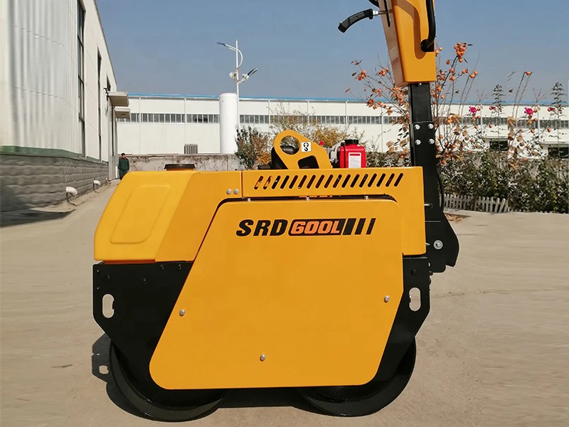 Китайский лучший бренд SRD016W 1.6Ton двойной барабанный Траншейный дорожный каток высокого качества