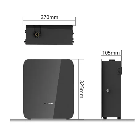 Bxaroma X2000 большой площади отель безводный аромадиффузор Bluetooth 1000 мл HVAC Ароматический диффузор с управлением приложением