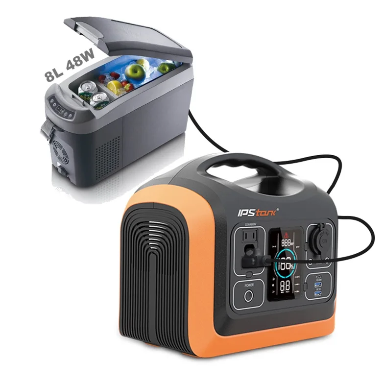 600w Camping Solar Portable Cell phone charger with Led flashlight