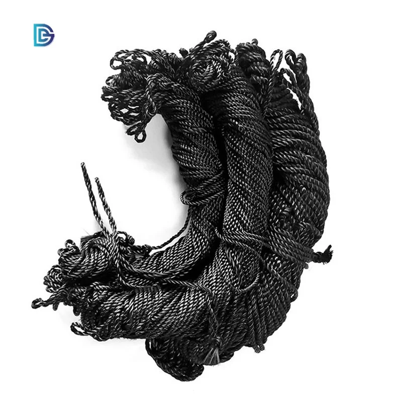 100% Carbon Fiber Rope Heat Insulation Carbon Fiber Rope Abrasion Resistant Carbon Fiber Rope