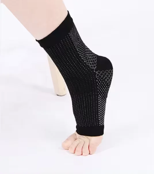Sports Gym Injury Recovery Compression Socks Feet Pain Relief Brace Open Toe Ankle Support Sleeve