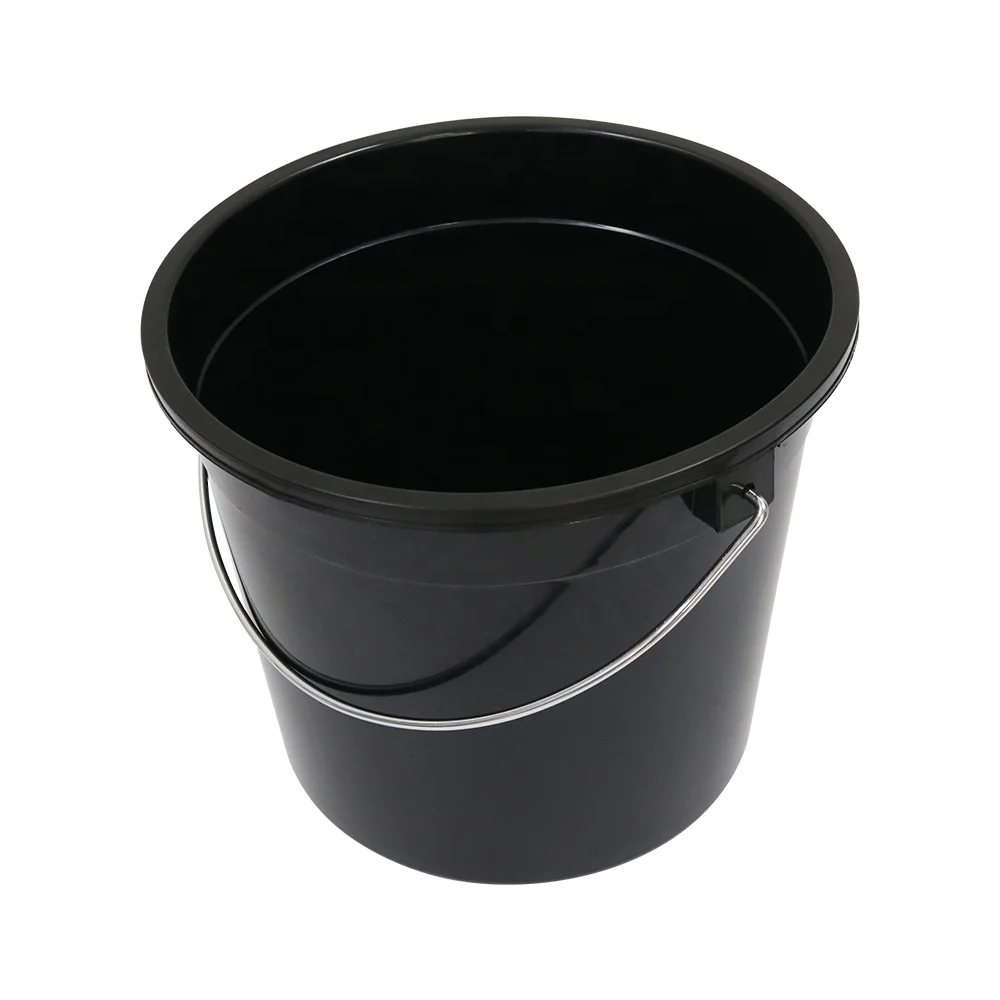 Qxr Q-WB1 290*260*230 мм factroy поставка антистатические пластиковые круглые ESD корзина для мусора с металлической ручкой