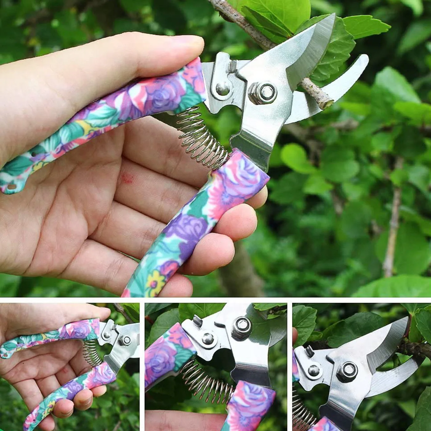 Custom Carrying Case Gardening Hand Tools gardening tool set for kids include Spade Watering Can Rake Fork Trowel